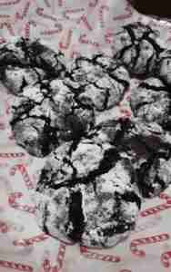 Dark Chocolate Crinkles