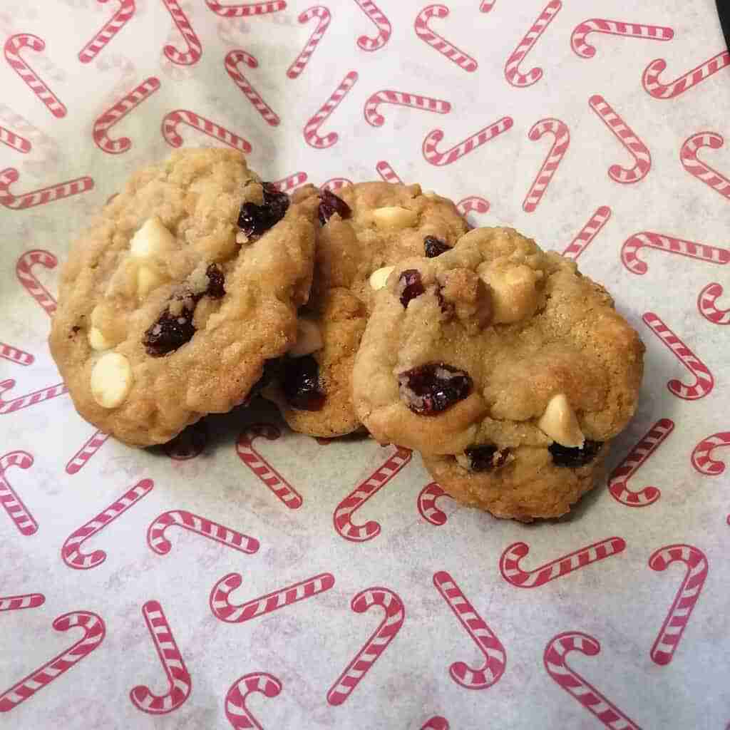 White Chocolate Cranberry Cookies