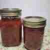 Mason Jars of Homemade BBQ Sauce