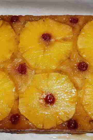 Fresh Pineapple Upside Down Cake