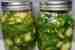 Jars of homemade pickled jalapeno slices
