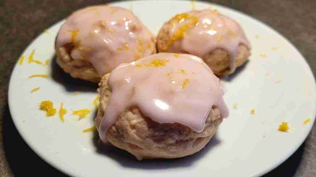 Plate of Pink Lemonade Cookies