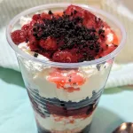 Strawberry Cheesecake cup.