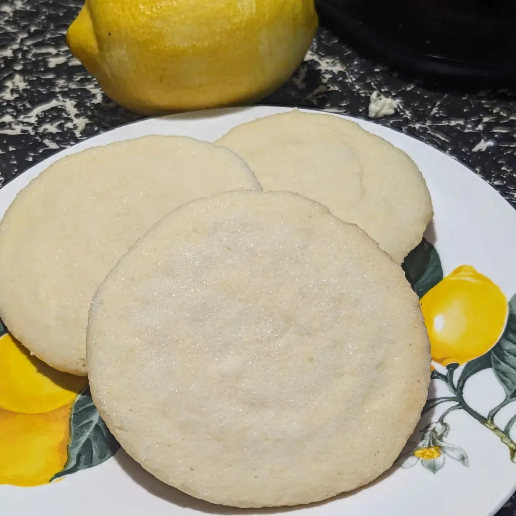 Lemon Sugar Cookies.