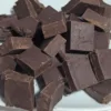 Fudge squares in a pile.
